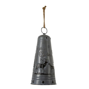 Best Selling Jingle Bells Garden Decorative and Home Metal Christmas <b>Ornaments</b> <b>Large</b> Quantity Selling Hanging Galvanized Bells - Product Image 4
