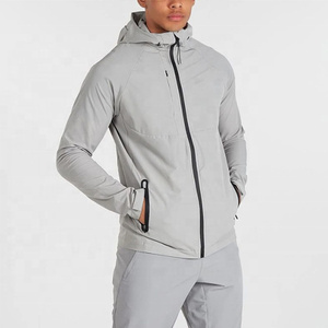 Chaqueta Softshell Ligera para Hombre, con Capucha, Impermeable, Cortavientos, para Senderismo al Aire Libre, OEM Personalizado - Product Image 3