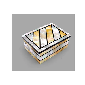 Joyero de Nácar Hecho a Mano, Joyero Rectangular Más Vendido, Joyero de Nácar de Lujo Hecho a Mano - Product Image 6