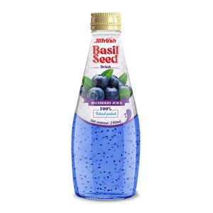 Delicious Basil Seed Juice with Kiwi Flavor Sweet and Tart Exotic Fruit Drink with Basil Seeds Healthy Refreshing Juice - Product Image 5
