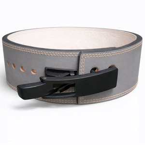 Cinturón de Levantamiento de Pesas de Cuero Vacuno de 10 mm Personalizado al por Mayor, Cinturón de Soporte para Entrenamiento de Fuerza en Gimnasio, con Hebilla Ajustable - Product Image 5