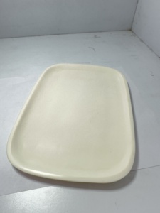 Vaisselle créative Assiette faite à la main Servir Dessert Snack Assiettes à salade en résine émaillée réactive Accessoires de décoration intérieure - Product Image 2