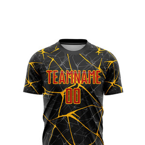 ชุดฟุตบอล OEM คุณภาพดีที่สุด ผลิตจากโพลีเอสเตอร์/คอตตอน แห้งเร็ว ระบายอากาศได้ดี พร้อมโลโก้แบบกำหนดเอง ผลิตในปากีสถาน - Product Image 4