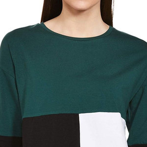 T-shirt surdimensionné pour femme avec logo personnalisé, coton lourd, coupe ample, fournisseur d'usine en gros - Product Image 5