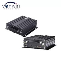4CH 1080P SD MDVR Surveillance en temps réel 4G AI ADAS DMS DVR Mobile pour Bus & Truck Safety Driving CCTV System