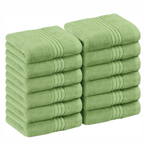 Serviette de bain pour le visage 100% coton super douce absorbante étiquetée sur mesure de haute qualité pour les mains et le visage pour les cliniques médicales et les hôpitaux - Product Image 4