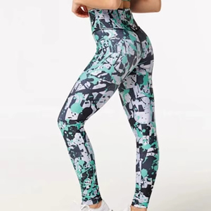 Pantalones de Yoga de Compresión de Cintura Alta, Elásticos, Deportivos, para Gimnasio, Fitness, Running, para Mujer - Product Image 3