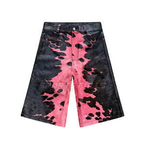 Pantalones Cortos Casuales de Piel con Pelo para Hombre, Servicio OEM de Impresión Personalizada, Secado Rápido - Product Image 1