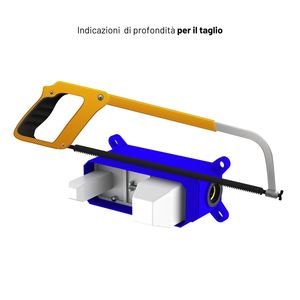 Diamantato a due fori a parete miscelatore lavabo a leva singola in nichel spazzolato con sistema di installazione aeratori categoria di prodotto - Product Image 6