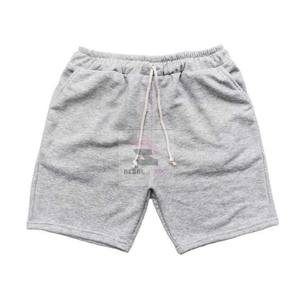 2025 Shorts de sport pour hommes 100% coton taille élastique confortable Style décontracté Anti-rides écologique Service OEM disponible - Product Image 5