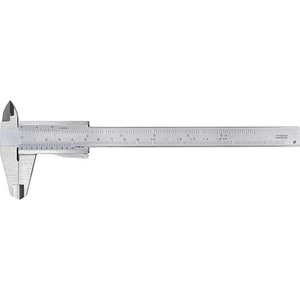 Calibrador de bolsillo DIN 862 de 150 mm con bloqueo de torsión cuadrado, herramientas de inspección automotriz - Product Image 1