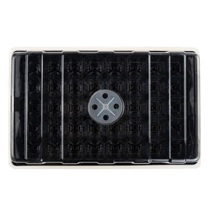 Mini serre TG71789 avec 40 compartiments pour semis, design rectangulaire en plastique réutilisable avec ventilation - Product Image 5