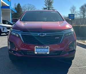 Rouge radiant 2023 Chevrolet Equino_x RS avec 1RS AWD utilisé avec sièges chauffants Sièges en cuir Toit ouvrant Jantes en alliage Ensemble RS - Product Image 1