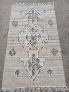 Alfombra de lana bordada en forma de rectángulo moderno Tejido plano de grado genuino Antideslizante Home Living Outdoor Tufted Technique 9x12 - Product Image 3