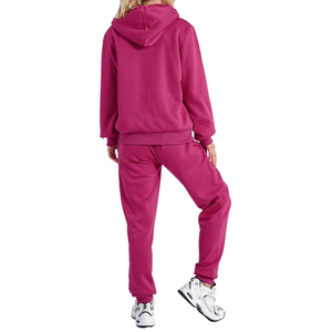 Polyester/Cotton Midweight Casual Breathable <b>Women</b> Tracksuit Zipper Hoodie & Jogger Set Stylish Autumn Winter Warm Two Piece Set - Product Image 6