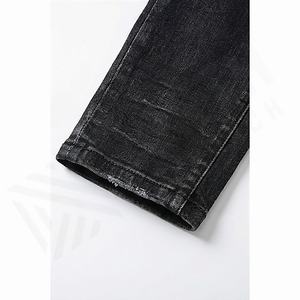 New Arrivals Casual Men Patchwork Cargo Pants <b>Soft</b> Lightweight Perfect Everyday Wear Relaxed Outfits <b>Denim</b> <b>Jeans</b> Customized - Product Image 6