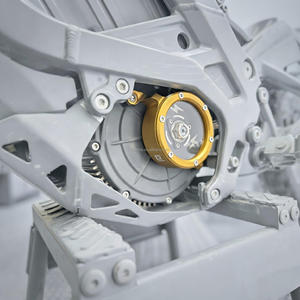 Copertura Motore CNC JFG per Moto, <span class=keywords><strong>Scudo</strong></span> Protettivo Decorativo Trasparente per Frizione a Secco, per Surron Light Bee Ebike - Product Image 5