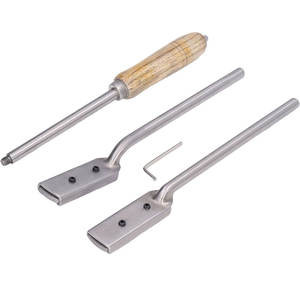 Kit de râpe à flotteur réglable pour cheval 4 pièces ensemble d'outils dentaires équins professionnels avec haute flexibilité polissage fin en acier inoxydable - Product Image 5