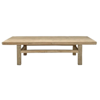 Table basse en bois de style scandinave, table centrale minimaliste pour salon, décoration de meubles de maison