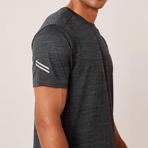 Camiseta Deportiva de Manga Corta para Hombre, Personalizable con Logotipo, para Gimnasio, Running, Fitness, Transpirable, de Secado Rápido, Venta al Por Mayor - Product Image 4