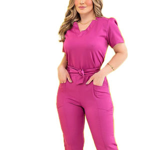 ชุดเครื่องแบบพยาบาลชุดเครื่องแบบทางการแพทย์สำหรับผู้หญิงชุดเครื่องแบบโรงพยาบาลชุดยูนิฟอร์มสำหรับขัดตัวพยาบาลชุดเครื่องแบบทางการแพทย์กันน้ำ - Product Image 5