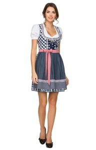 Mujer Oktoberfest traje tradicional alemán bávaro cerveza traje carnaval traje - Product Image 6