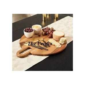 Planche à découper de couleur blanche en marbre de qualité exclusive avec planche à découper de fruits de légumes de cuisine de conception de feuille - Product Image 4