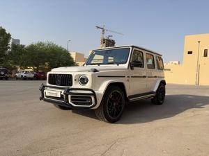 2021 Mercedes-Benz G63 AMG SUV เครื่องยนต์เทอร์โบแก๊สเกียร์ธรรมดาที่นั่งหนังนั่งสีดำภายใน ACC ครูซมือขวา - Product Image 2