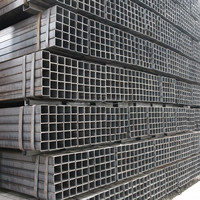 Tube carré en acier galvanisé Youfa, section creuse en acier au carbone pour structure en acier