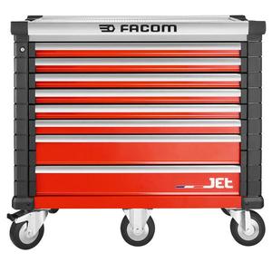 Gabinete Rodante Facom de 8 Cajones con 5 Módulos, Gabinetes para Herramientas con Cajones Vacíos - Product Image 3