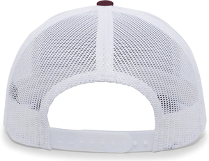 Sombrero de camionero de alta calidad bordado en blanco 6 paneles sombreros de camionero impresos personalizados tendencia ropa informal única sombrero de camionero de malla - Product Image 6