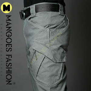 Pantalones Tácticos de Corduroy de Algodón con Cordón, Elegantes, Multibolsillos, Transpirables, de Pierna Ancha, Resistentes al Desgaste, Antiarrugas, Duraderos para Invierno - Product Image 6