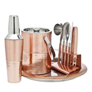 Premium Quality Copper <b>Ice</b> <b>Bucket</b> with Antique Finished and Unique Rustic Style at Very Low Cost - Product Image 2