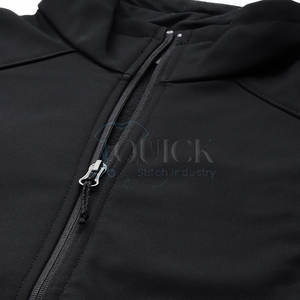 Chaquetas Softshell de mujer de calidad superior de talla grande de punto transpirable ecológico de nailon/poliéster al por mayor - Product Image 4