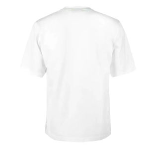 Camiseta de algodón 100% de alta calidad para hombre, nuevo diseño con logotipo personalizado OEM transpirable y holgado - Product Image 3