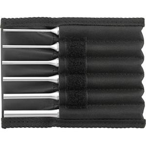 Ensemble de 6 poinçons et ciseaux à métaux Stahlwille dans un support en plastique - Product Image 1