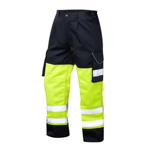Men's <b>Hi</b> <b>Vis</b> Construction Work <b>Pants</b> Custom Multi-Color Straight Pattern-Best Sale Bulk Manufacture Reasonable Price Workwear - Product Image 2