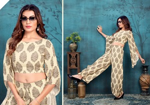 Hevy Premium Viscose Marlin calidad de exportación Pant Kurtis Co-Ord Set - Product Image 4