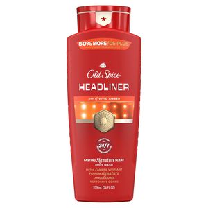 Gel douche pour homme Old Spice, fraîcheur 24/7, parfum durable, hydratant, anti-âge, vitamine E, huile d'olive, format voyage, pour tous types de peau - Product Image 4