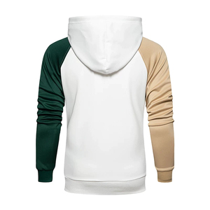 Sudadera con capucha personalizable 100% algodón 450gsm para hombre, ropa informal con cremallera de gran tamaño, diseño forrado, estampado de logotipo 3D, forro polar - Product Image 2