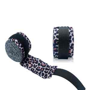 Handgrip Wraps Sangles de poignet rembourrées pour l'haltérophilie Durable Boxe Hand Wrap Impression Respirant RRI-HW-09 de qualité supérieure - Product Image 6