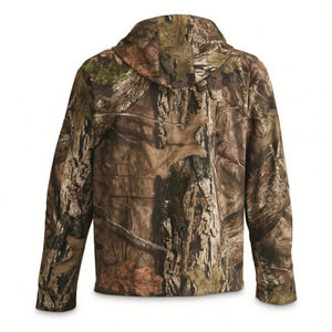 Veste de chasse en laine camouflage de qualité supérieure pour hommes, imperméable pour la chasse en plein air en hiver, avec capuche. - Product Image 2