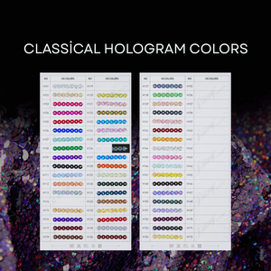 Nhà máy màu sắc ba chiều cổ điển Cung cấp cuộn băng sequin 100m cho Máy Thêu đa đầu tốc độ cao | 1.5mm, 18mm | - Product Image 4