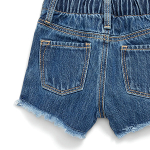 Short en jean Streetwear respirant de haute qualité pour homme avec logo brodé Nouvelle arrivée Couleur unie - Product Image 4