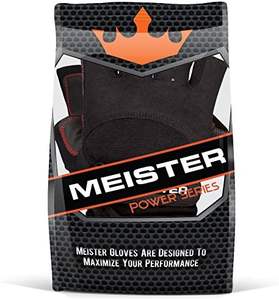 Guantes de Cuero MBAANI de Medio Dedo para Levantamiento de Pesas, Crossfit y Entrenamiento en Gimnasio - Guantes Unisex para Fitness y Culturismo - Product Image 5