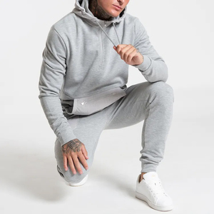Conjuntos Deportivos Unisex 2024 Personalizados con Estampado Puff, Transpirables, Ecológicos, Tallas Grandes, 100% Algodón, Conjuntos de Color, Ropa Urbana de Invierno - Product Image 5