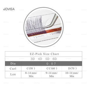 Premade Loose <b>Fans</b> Eyelashes - Product Image 5