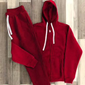 Streetwear d'hiver Ensemble de survêtements 2 pièces pour hommes 100% coton antibactérien OEM Sportswear - Product Image 5