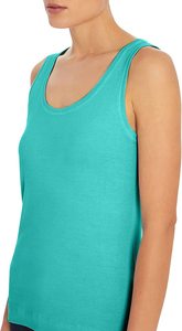 Camiseta sin mangas de moda para mujer Camiseta sin mangas con estilo para mujer Camiseta sin mangas de algodón suave y ajuste perfecto para mujer con su propio logotipo - Product Image 6