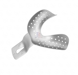 Bandeja de impresión dental perforada de acero inoxidable - Product Image 4